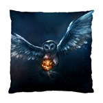 Owl And Fire Ball Standard Cushion Case (One Side) Front