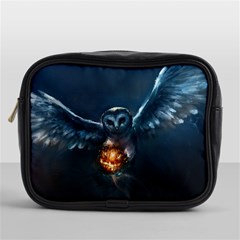 Owl And Fire Ball Mini Toiletries Bags