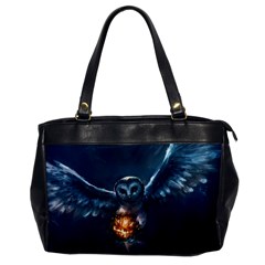 Owl And Fire Ball Office Handbags