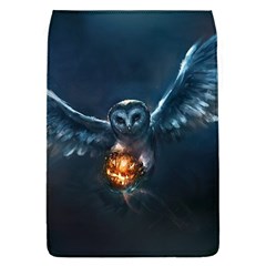 Owl And Fire Ball Flap Covers (l)  by Amaryn4rt