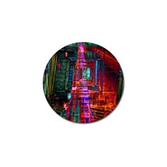 City Photography And Art Golf Ball Marker by Amaryn4rt