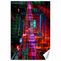 City Photography And Art Canvas 24  X 36  by Amaryn4rt