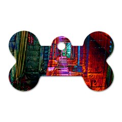 City Photography And Art Dog Tag Bone (two Sides)