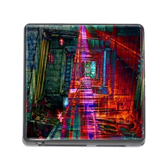 City Photography And Art Memory Card Reader (square) by Amaryn4rt