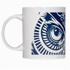 Owl White Mugs by Amaryn4rt