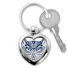 Owl Key Chains (heart)  by Amaryn4rt