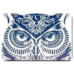 Owl Large Doormat  by Amaryn4rt