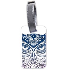 Owl Luggage Tags (one Side)  by Amaryn4rt