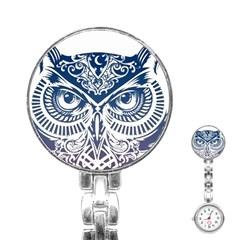 Owl Stainless Steel Nurses Watch by Amaryn4rt