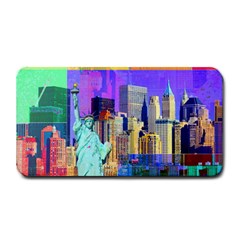 New York City The Statue Of Liberty Medium Bar Mats by Amaryn4rt