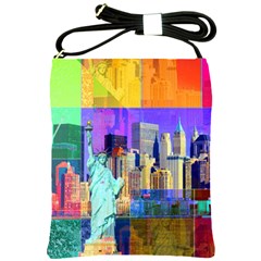 New York City The Statue Of Liberty Shoulder Sling Bags