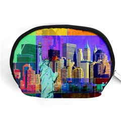 New York City The Statue Of Liberty Accessory Pouches (medium)  by Amaryn4rt