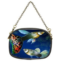 Marine Fishes Chain Purses (two Sides) 