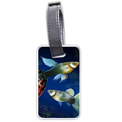 Marine Fishes Luggage Tags (one Side) 