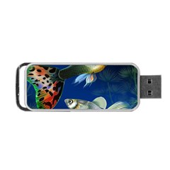 Marine Fishes Portable Usb Flash (two Sides) by Amaryn4rt