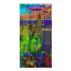 New York City Skyline Shower Curtain 36  X 72  (stall) 