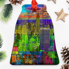 New York City Skyline Ornament (bell)