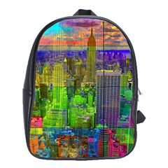 New York City Skyline School Bags (xl)  by Amaryn4rt