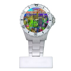 New York City Skyline Plastic Nurses Watch