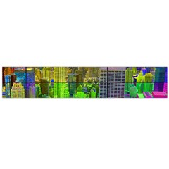 New York City Skyline Flano Scarf (large) by Amaryn4rt