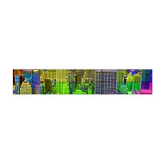 New York City Skyline Flano Scarf (mini) by Amaryn4rt