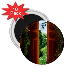 Beautiful World Entry Door Fantasy 2.25  Magnets (10 pack) 