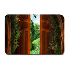 Beautiful World Entry Door Fantasy Plate Mats by Amaryn4rt