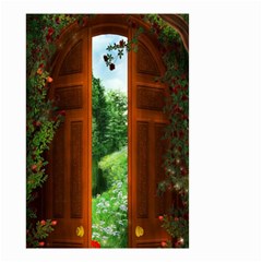 Beautiful World Entry Door Fantasy Small Garden Flag (two Sides) by Amaryn4rt