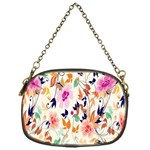 Vector Floral Art Chain Purses (One Side)  Front