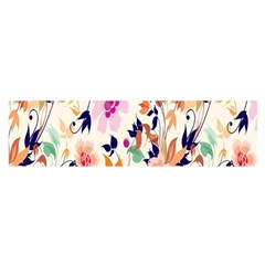 Vector Floral Art Satin Scarf (oblong) by Amaryn4rt