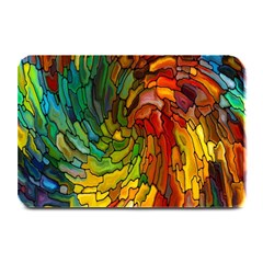 Stained Glass Patterns Colorful Plate Mats by Amaryn4rt