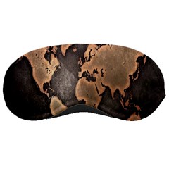 Grunge Map Of Earth Sleeping Masks by Amaryn4rt