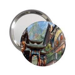 Japanese Art Painting Fantasy 2.25  Handbag Mirrors