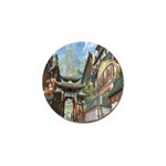 Japanese Art Painting Fantasy Golf Ball Marker Front