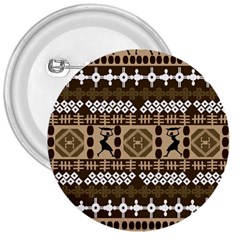 African Vector Patterns 3  Buttons