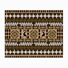 African Vector Patterns Small Glasses Cloth