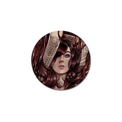 Beautiful Women Fantasy Art Golf Ball Marker by Amaryn4rt