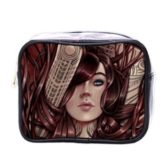 Beautiful Women Fantasy Art Mini Toiletries Bags by Amaryn4rt