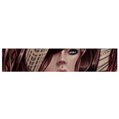 Beautiful Women Fantasy Art Flano Scarf (small)