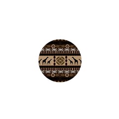 African Vector Patterns  1  Mini Buttons by Amaryn4rt