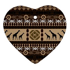 African Vector Patterns  Ornament (heart)