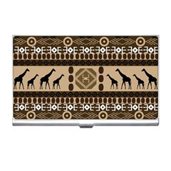 African Vector Patterns  Business Card Holders