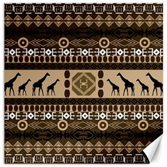 African Vector Patterns  Canvas 16  X 16  