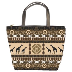 African Vector Patterns  Bucket Bags