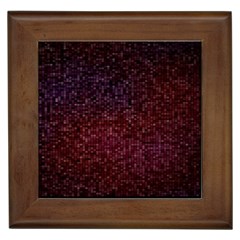 3d Tiny Dots Pattern Texture Framed Tiles