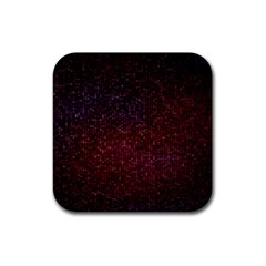 3d Tiny Dots Pattern Texture Rubber Coaster (square)  by Amaryn4rt