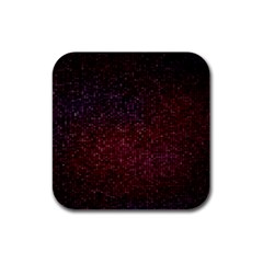 3d Tiny Dots Pattern Texture Rubber Square Coaster (4 Pack)  by Amaryn4rt