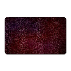 3d Tiny Dots Pattern Texture Magnet (rectangular) by Amaryn4rt