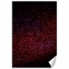 3d Tiny Dots Pattern Texture Canvas 24  X 36  by Amaryn4rt