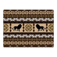 African Vector Patterns  Double Sided Flano Blanket (mini) 